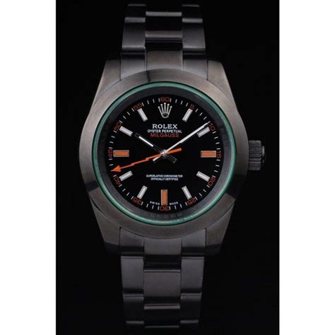 rolex milgauss pro-hunter tinted green saphire|rolex milgauss black diamond.